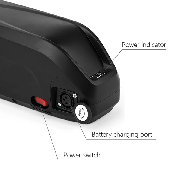 Best Hailong electric bicycle battery 48v 1000w electric bike battery 48v 15ah lithiun ion battery with USB port For Smaung cell 8