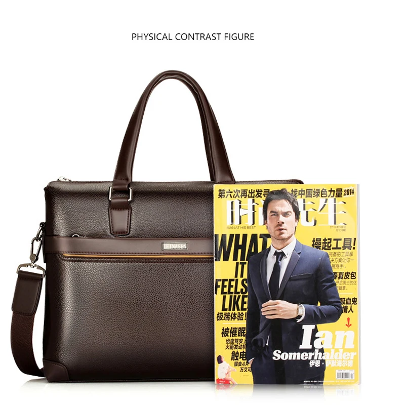 maleta sacoche homme bolso hombre maletin cuero bolsa masculina кожаный портфель для ноутбука, сумка для документов для мужчин