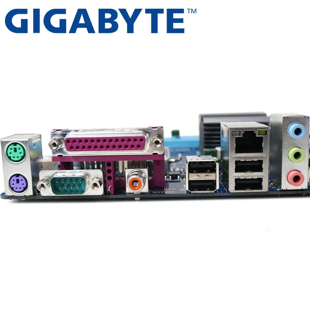 GIGABYTE GA-P41-ES3G рабочего Материнская плата G41 разъем LGA 775 Q8200 Q8300 DDR2 8G ATX UEFI BIOS оригинальный использовать