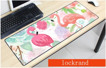 

flamingo mouse pad 900x400mm mousepads best gaming mousepad gamer Watercolor large tropical Plant leaves mouse pads keyboard pad