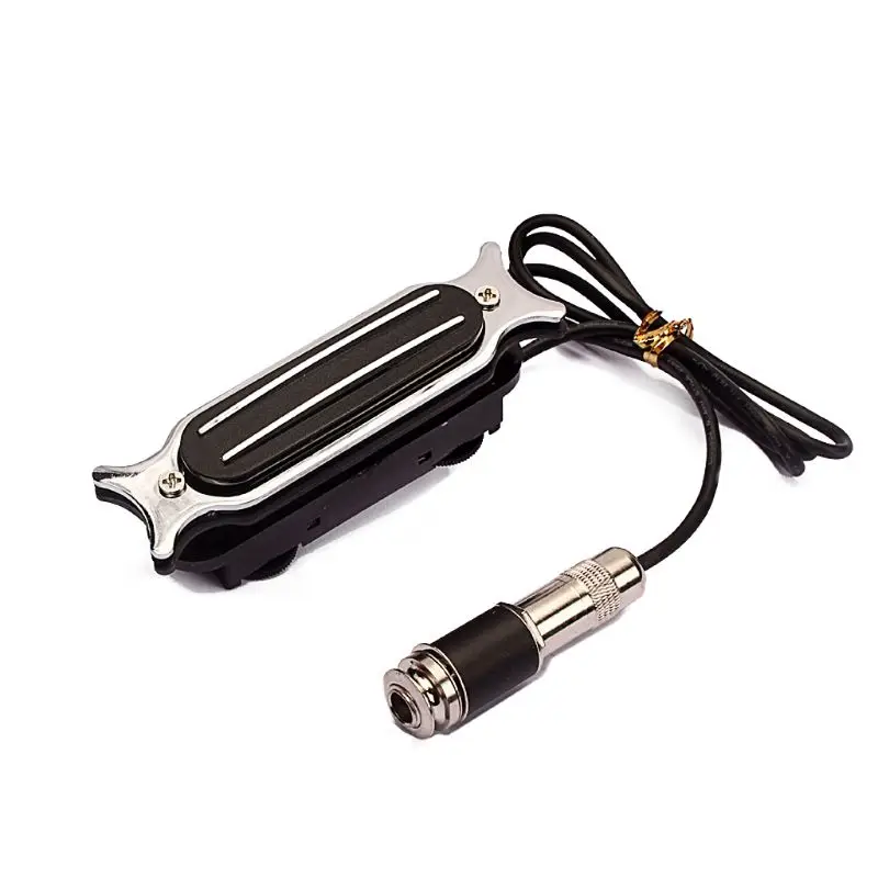 

Guitar Sound Hole Pickup Dual Rail Humbucker For Acoustic 6 Steel String 39-42inch