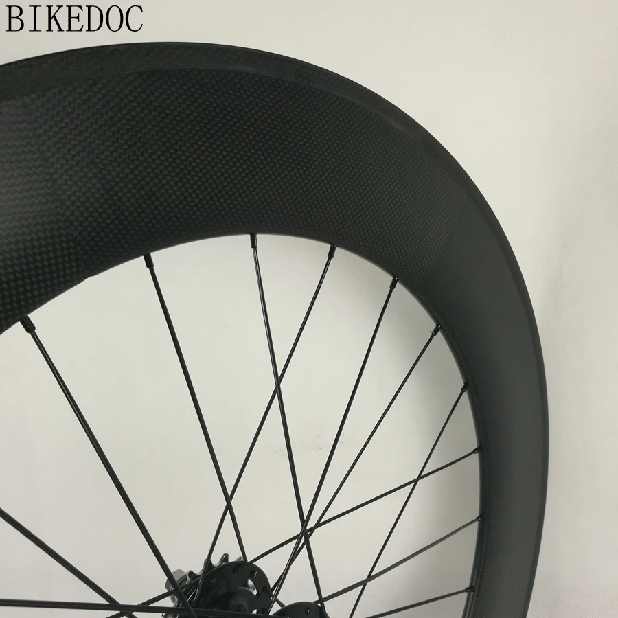 Excellent BIKEDOC 700c Carbon Wheels 88mm Fixed Gear Wheel Tubular 3K Special Sale Carbon Track Wheels Fast Delivery Wheels Fixie 12 Excellent BIKEDOC 700c Carbon Wheels 88mm Fixed Gear Wheel Tubular 3K Special Sale Carbon Track Wheels Fast Delivery Wheels Fixie 12