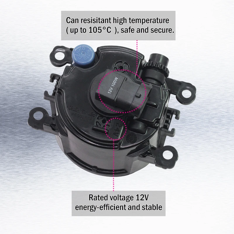 Cawanerl 2 X H11 100 W фары для автомобиля лампочка галогенной лампы Противотуманные фары DRL Противотуманные лампы 12 V для Opel tigra TwinTop Кабриолет 2004-2006