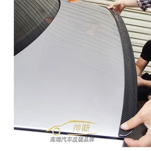 For BMW 3 Series E46 M3 2001 2002 2003 2004 2005 4 Door Black Carbon Fiber Rear Wing Spoiler цена For BMW 3 Series E46 M3 2001 2002 2003 2004 2005 4 Door Black Carbon Fiber Rear Wing Spoiler цены онлайн