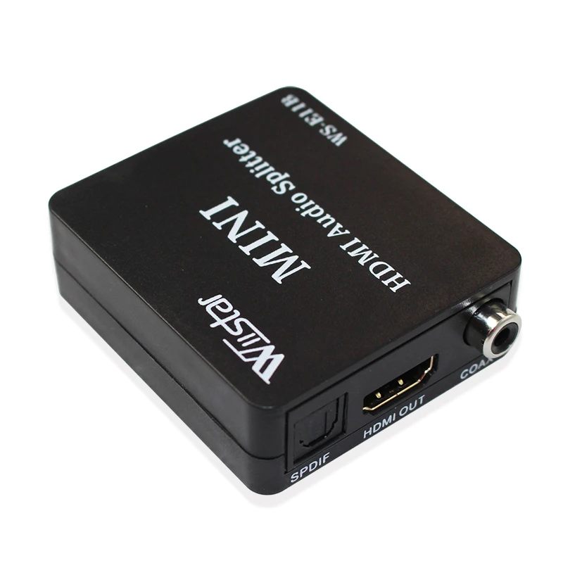 Wiistar мини HDMI аудио сплиттер 50% скидка R/L Spdif аудио с 2,1/5.1ch HDMI аудио экстрактор