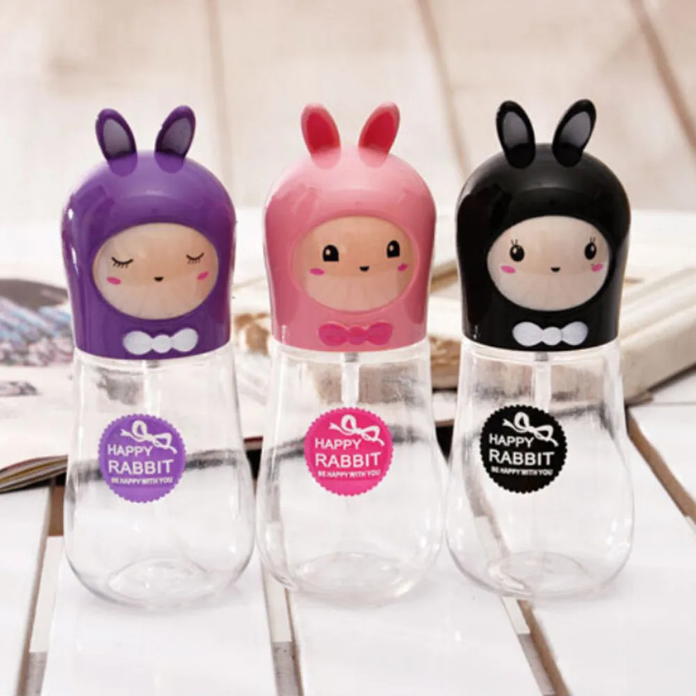 New Fashion Kartun Beruang Kelinci Monyet Botol Semprot Lucu Travel