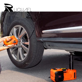 

portable car repair tool 12v electric lift jack for 3 tons suv lift