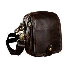 Модная многофункциональная маленькая сумка из натуральной кожи, сумка через плечо, чехол для сигарет 5,", Чехол для телефона, сумка на пояс, 6802c