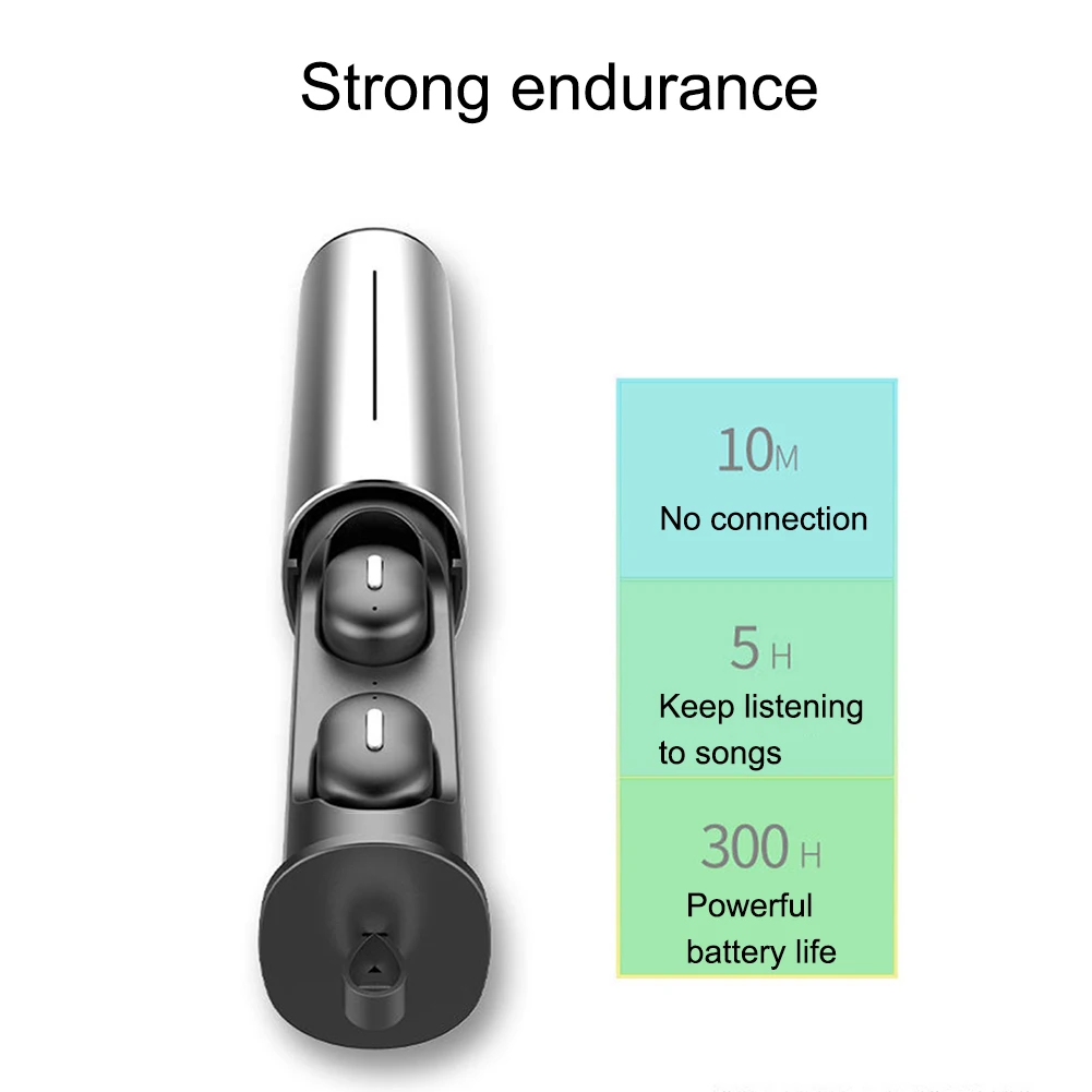 TWS Bluetooth V5 0 Earphone for Samsung S8 S9 Plus Note 9 Wireless Stereo Earbuds Headset with Mic for iPhone X Xs MAX XR 8 plus
