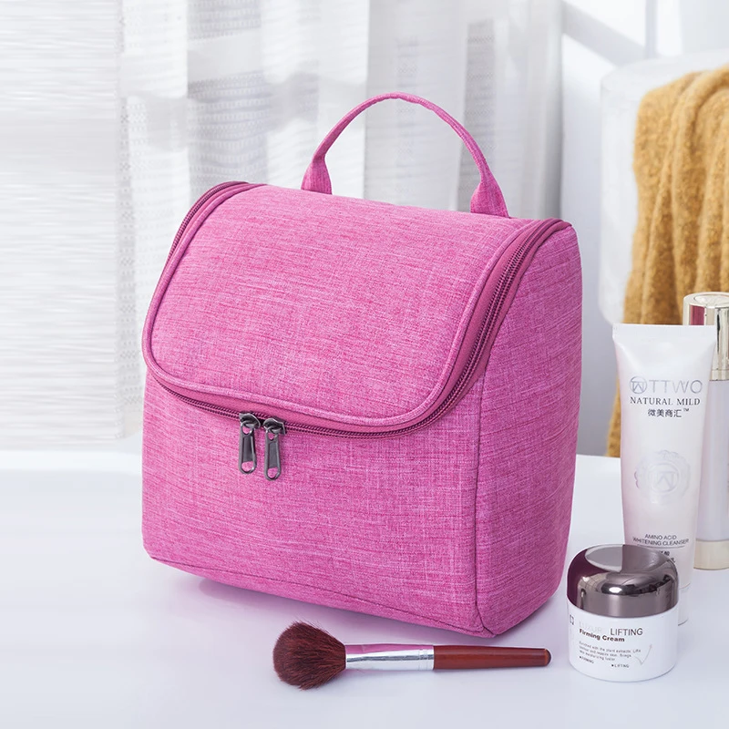 BONAMIE Hanging Wash Bag Female Fashion Travel Toiletry Box Women Cosmetic Bag Portable Ladies