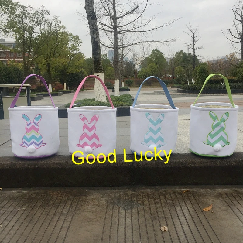chevron easter bucket (3)
