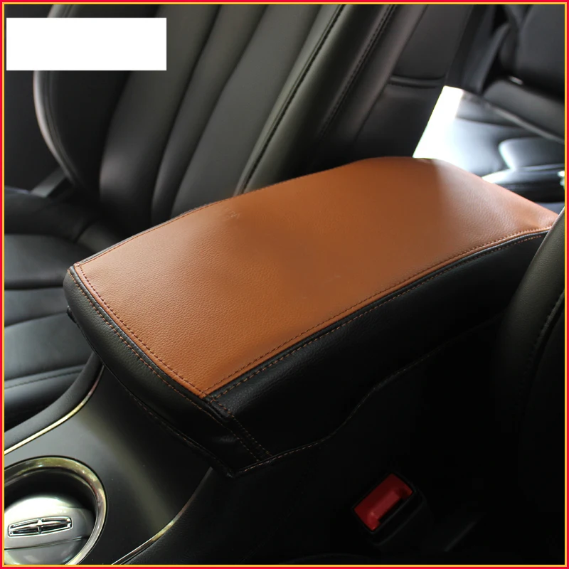 Lsrtw2017 волокна Кожаный чехол для сиденья автомобиля для Lincoln MKZ mkx МКС Континентальный - Название цвета: black brown type