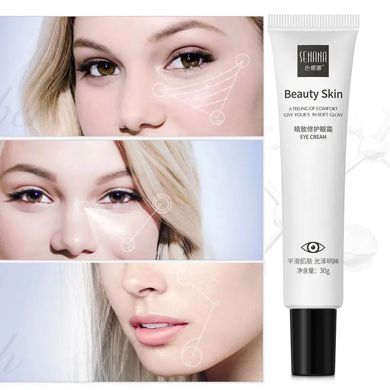 

High quality eye cream Anti-Aging eye lift Dark Circle anti wrinkle 30g anti rugas Hyaluronic acid serum