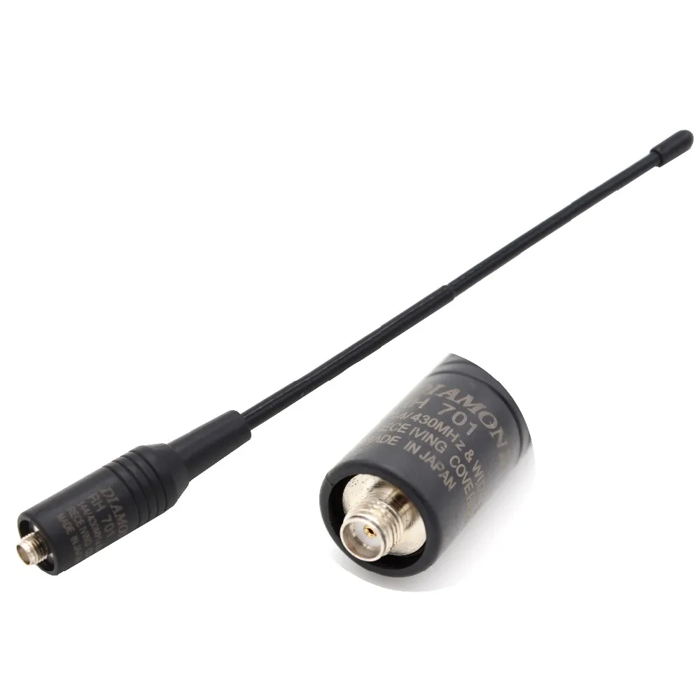 

Diamond RH701 SMA Female Wide band antenna For two way radio Baofeng UV-5R UV-82 GT-3 BF-F8HP UV-6R PX-777 Wouxun KG-UVD1P RT-5R