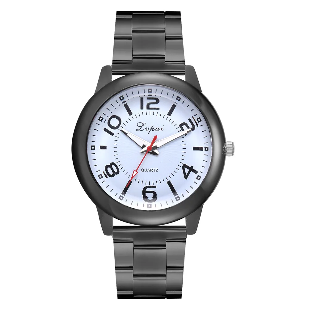 Lvpai повседневные кварцевые Стальные часы с ремешком аналоговые наручные часы мужские часы новое поступление простые часы relogio masculino 30X