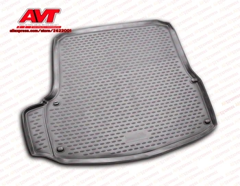 

Trunk mats for Skoda Octavia II 2008-2013 1 pcs rubber rugs non slip rubber interior car styling accessories