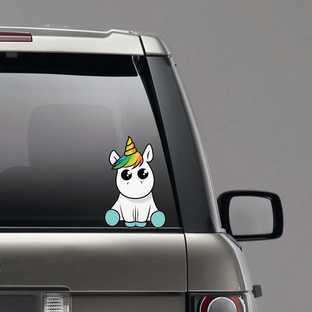 Lovely Horns Car Sticker Styling Cartoon Decals Vinyl Waterproof | Автомобили и мотоциклы