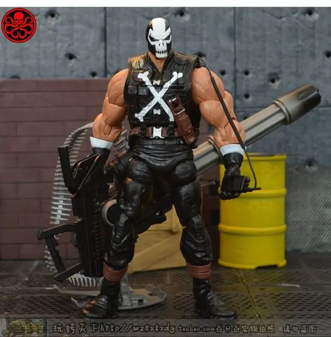 Marvel Legends скрещенные кости с тяжелым пулеметом " фигурка свободная