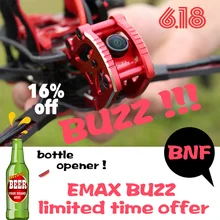 Official EMAX BUZZ Freestyle Racing Drone BNF 1700kv /2400kv Motor With FrSky XM+Receiver Quadcopte FPV Camera For Rc Airplane