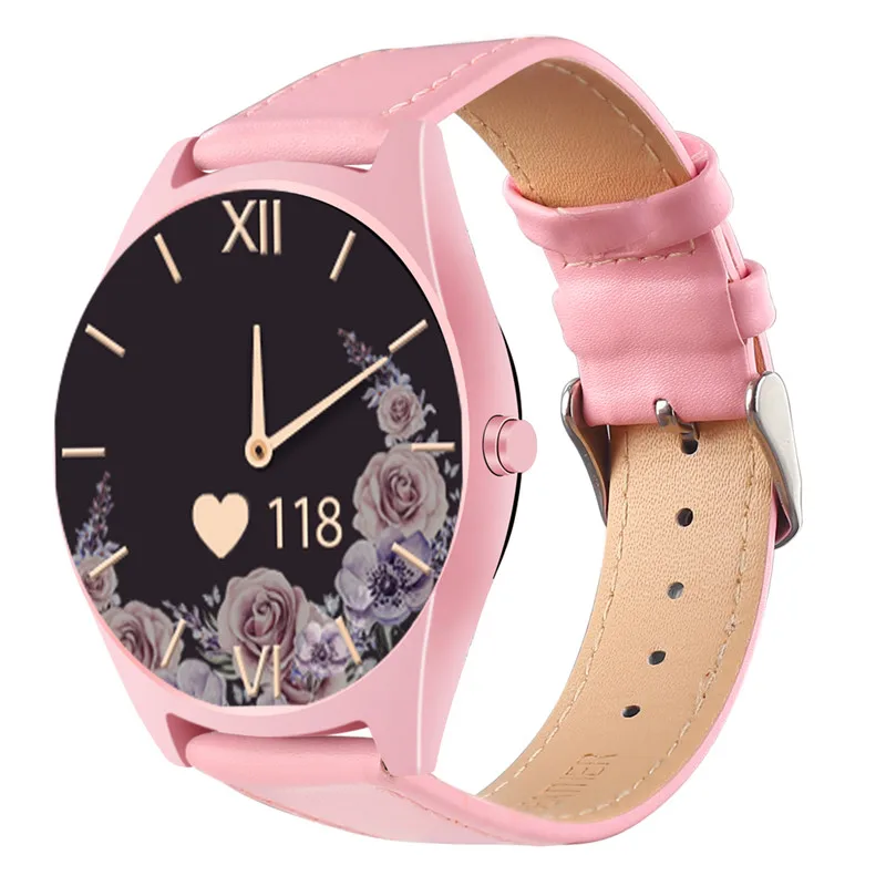 

RAAAVI R99 Lovely Fashion Smart Watch for Women Heart Rate Blood Pressure Monitor Voice Control Bluetooth Call Smartwatch phone