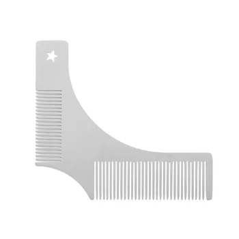 

Nordmyra Comb Tools Shaper Mustache Shaving-Beard Stainless-Steel Double-Side Comb