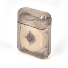 1 коробка+ 1 рулон 50 м зубная нить гигиена полости рта чистка зубов воск со вкусом мяты зубная нить катушка зубочистка зубов Флоссер