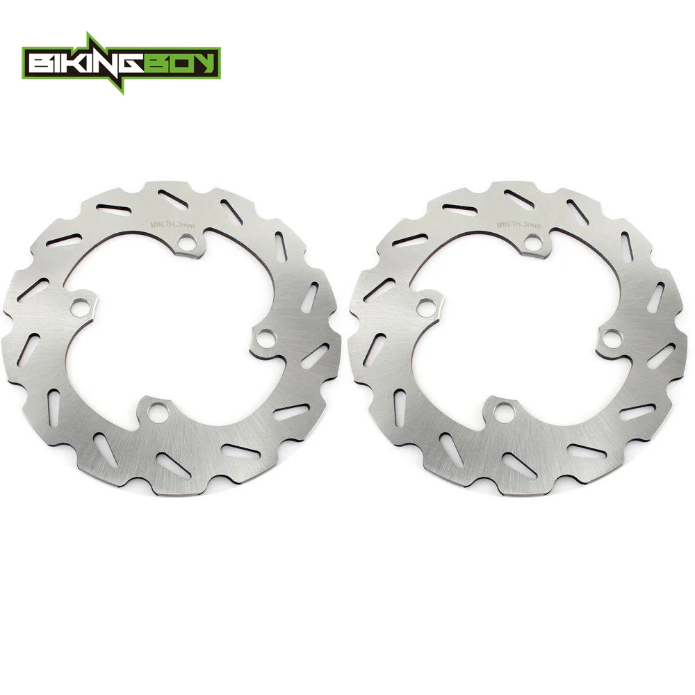 

BIKINGBOY ATV Rear Brake Discs Disks Rotors For Yamaha YXR 700 Rhino 2008 YXR 700 Rhino FI Auto 4x4 / Ducks / Sport 2011-2013 09