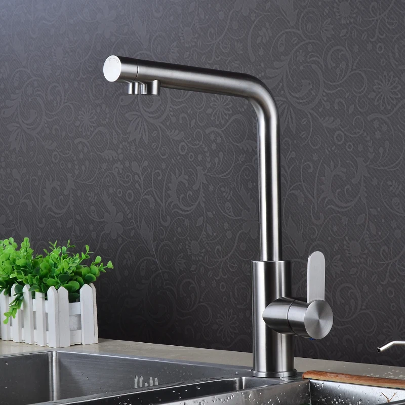 Кухня из нержавеющей стали 304|water faucet|faucet waterhot and cold |