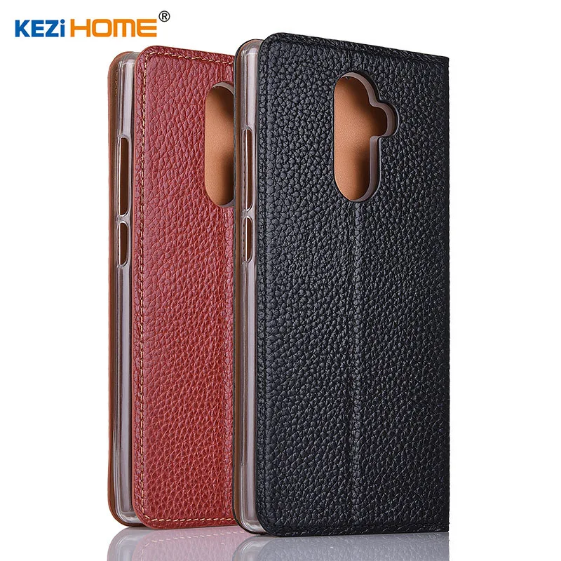 

for DOOGEE MIX 2 case Flip genuine leather soft silicon back cover for DOOGEE MIX2 coque