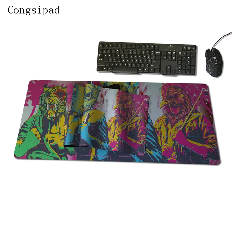 Коврик для мыши Congsipad Hotline Miami Pad Notbook компьютерный коврик на заказ с запирающимся