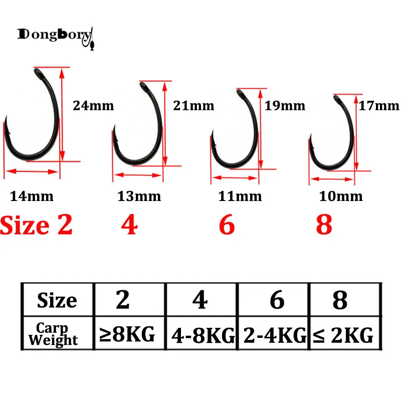 30PCS High Carbon Steel Carp Hooks Teflon Coating Carp Fishing Hook Wide Gape with Micro Barb Matt Black Yn Hook for Carp Coarse 30PCS High Carbon Steel Carp Hooks Teflon Coating Carp Fishing Hook Wide Gape with Micro Barb Matt Black Yn Hook for Carp Coarse
