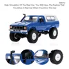 EBOYU WPL C24 RC Truck 1:16 2.4GHz 4WD RC Car with Headlight Remote Control Crawler Off-road Pick-up Truck RTR Gift Toy for Kids 5