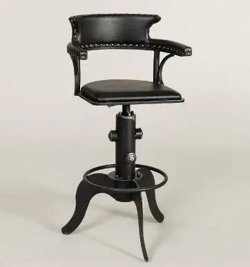 Nordic creative swivel chair. European style chair. American bar chair. 02 Nordic creative swivel chair. European style chair. American bar chair. 02