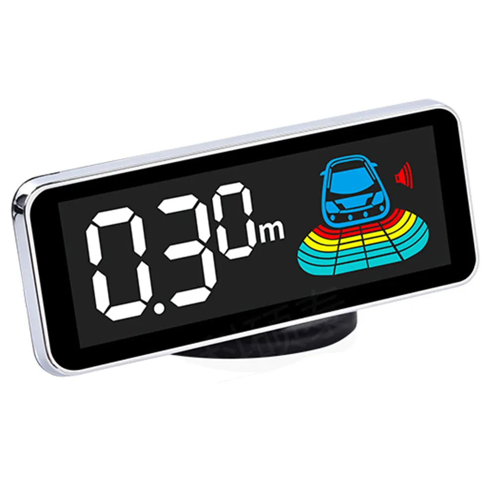 

Voice + Buzzer Warning LED Parking Reversing Radar Universal Car Stable Reverse Sensor