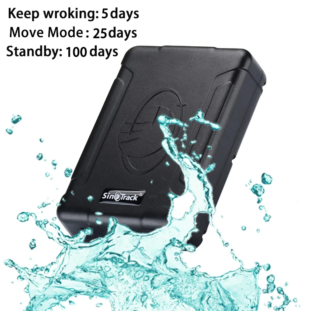 3G WCDMA Waterproof GPS Tracker ST-915W Vehicle Locator Magnet Long Standby 100 Days 7600mAh Real Time Position Tracking device