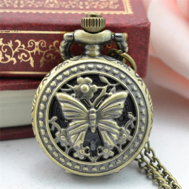 11.11 2017 NEW Vintage Retro Classic Bronze Design Pocket Watch Quartz Pendant N 11.11 2017 NEW Vintage Retro Classic Bronze Design Pocket Watch Quartz Pendant N