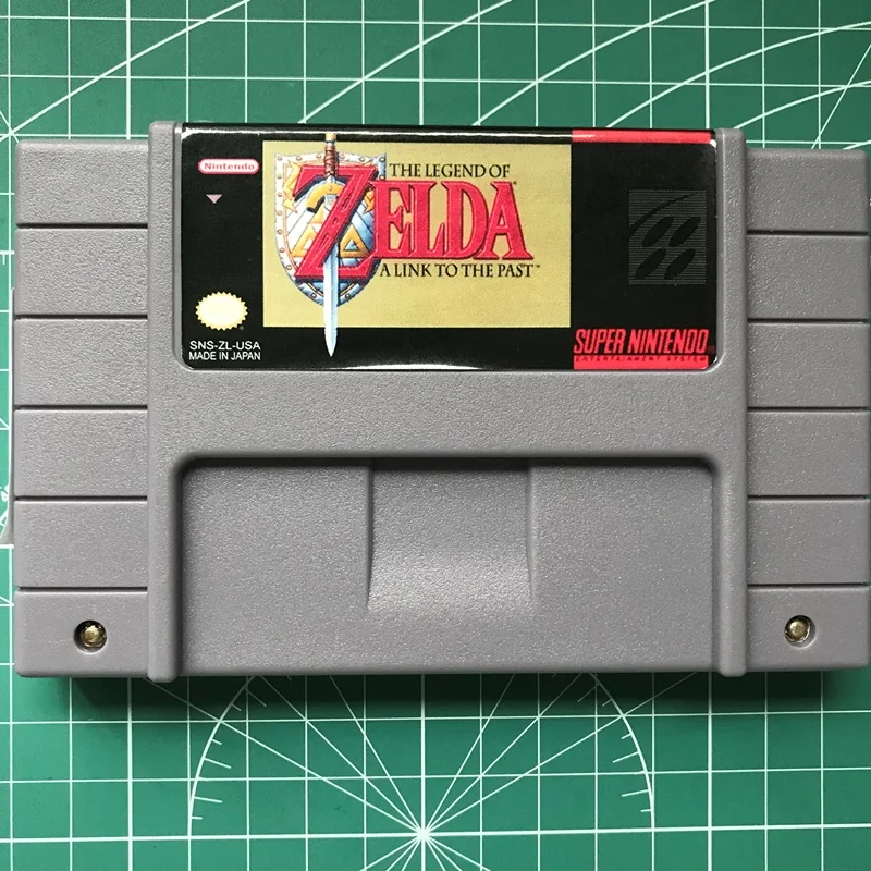 

Legend of Zd: A Link to the Past 16bit game cartidge US Version