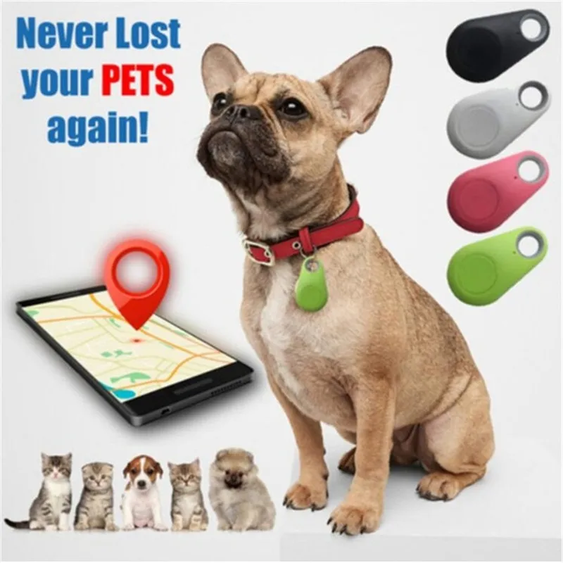 1 PC buscador inteligente Bluetooth rastreador GPS localizador mascota niño etiqueta alarma billetera teléfono clave rastreador equipo Dropshipping