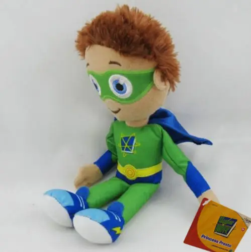 Супер Why Whyatt Wyatt Boy 9 дюймов плюшевый подарок на день рождения|super why plush|birthday presentsuper |