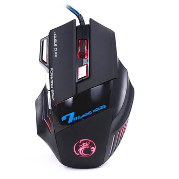 

OMESHIN 3200DPI LED Optical 7D USB Wired Gaming Game Hot Selling Gaming Mouse Programmable Buttons Optical USB Gaming Mouse Mice