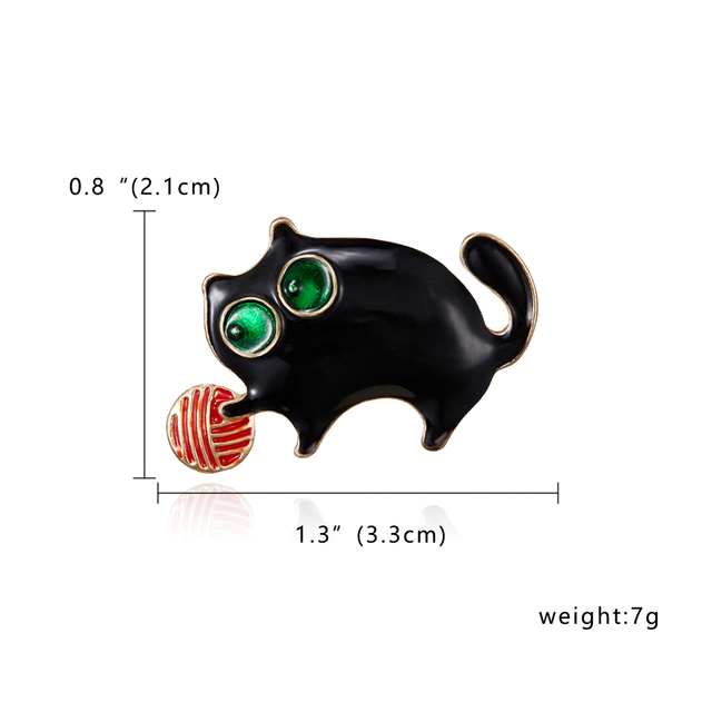 Silver Color Metal Cat Frog Seahorse Brooches Pin Lucky Animal Fashion Men Women Jewelry Scarf Accessories Gift New