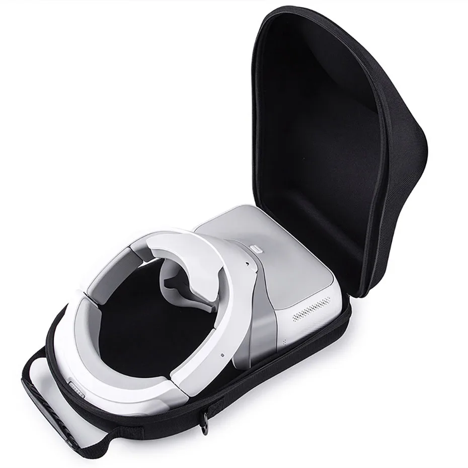 CAENBOO For DJI Goggle VR Glasses Bag Case Shoulder Bag Hard Storage Travel Carrying Box Cover Housing PU Drone Accessories  (11)