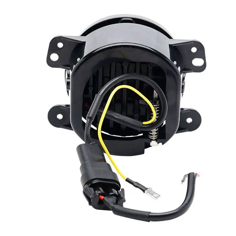 Comprar Para Jeep Wrangler Dodge Chrysler cheroki 2 uds. 4 pulgadas 30W LED redondo que pasa luces antiniebla lámpara LED de conducción con señal de giro y DRL