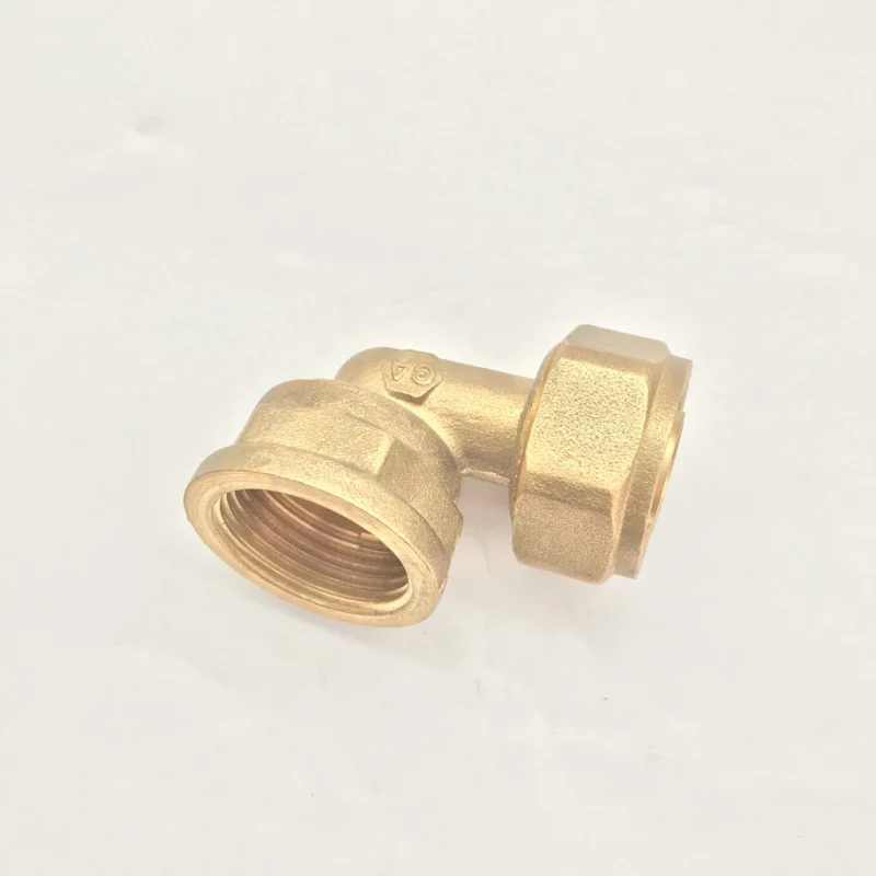 Компрессионный фитинг локоть для PEX трубы PPR L1620 к гнезду 3/4 &quotадаптер|elbow protect|elbow