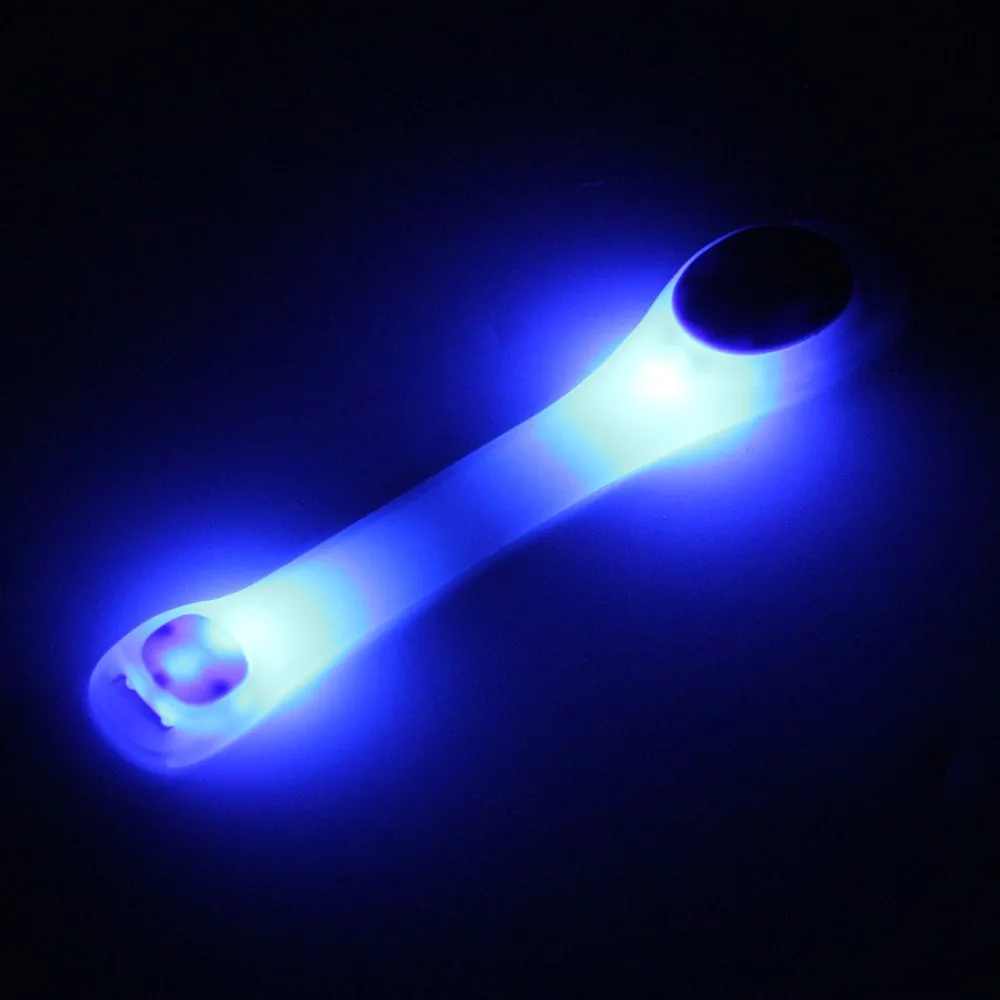 Cheap Outdoor Sports 5 Color Reflective Safety Belt Arm Strap Night Cycling Running LED Armband Light 17