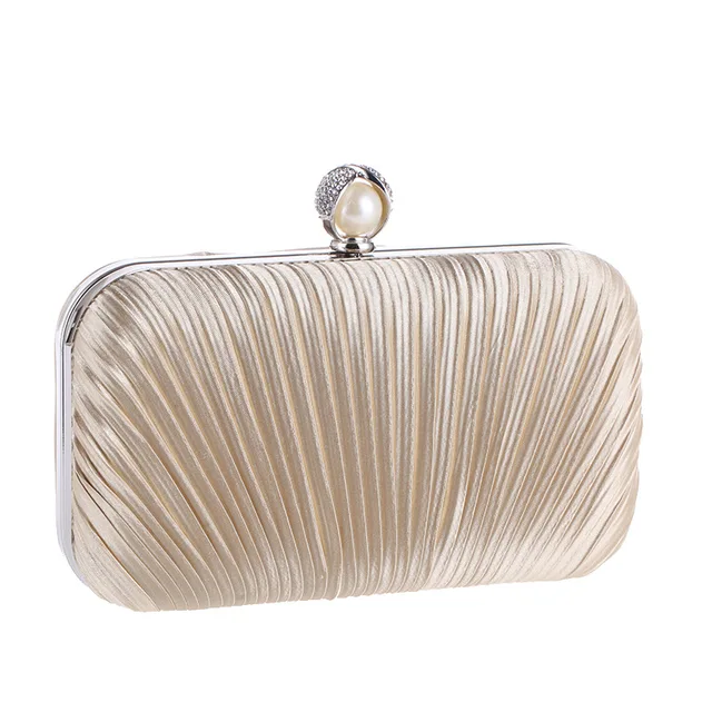 Female Diamond Pearl Evening Bag Handbag Clutch Bag For Party Women Wedding Bags For Bride Purse Shoulder Bags ZD1008 2