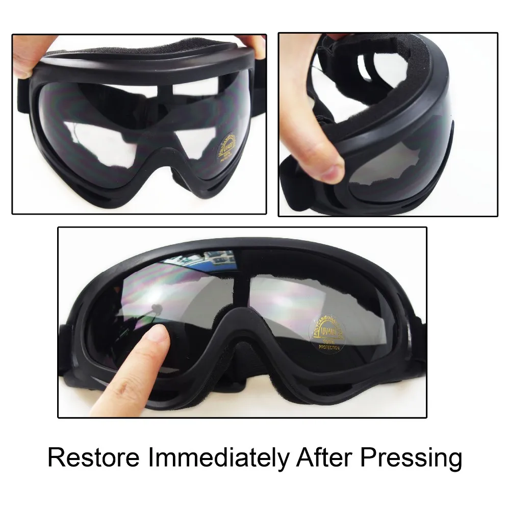 Открытый Пеший Туризм очки CS Wargame Пейнтбол солнцезащитные очки военно-тактические X400 ветрозащитный очки Охота Защитные Очки