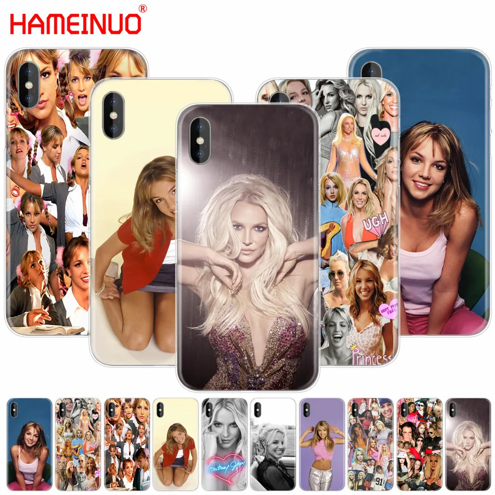 HAMEINUO Britney Spears Чехол для мобильного телефона iphone X 8 7 6 4 4s 5 5s SE 5c 6s plus|Бамперы| |