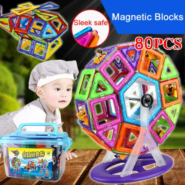 toys Blocks Ferris wheel toy 80 pcs Building Blocks