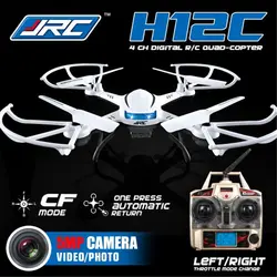 JJRC H12C 6 Axis Headless Mode 2.4G 4CH RC Quadcopter 360 Degree Rollover UFO Helicopter Professional Drone Dron 5.0MP HD Camera